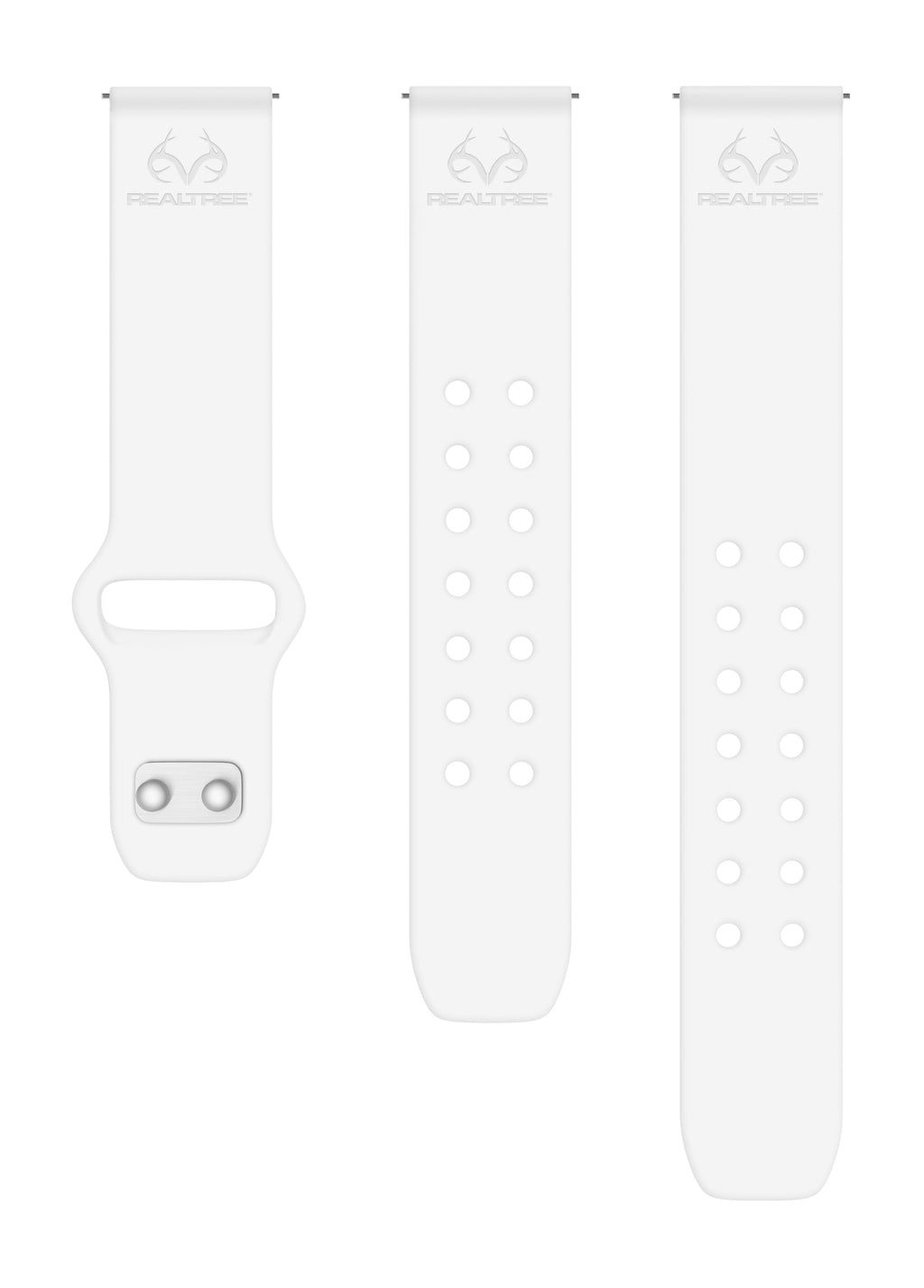 Realtree Engraved Silicone Watchband for Samsung, Garmin, Fossil, and More for Samsung, Garmin, Fossil, and More Affinity Bands