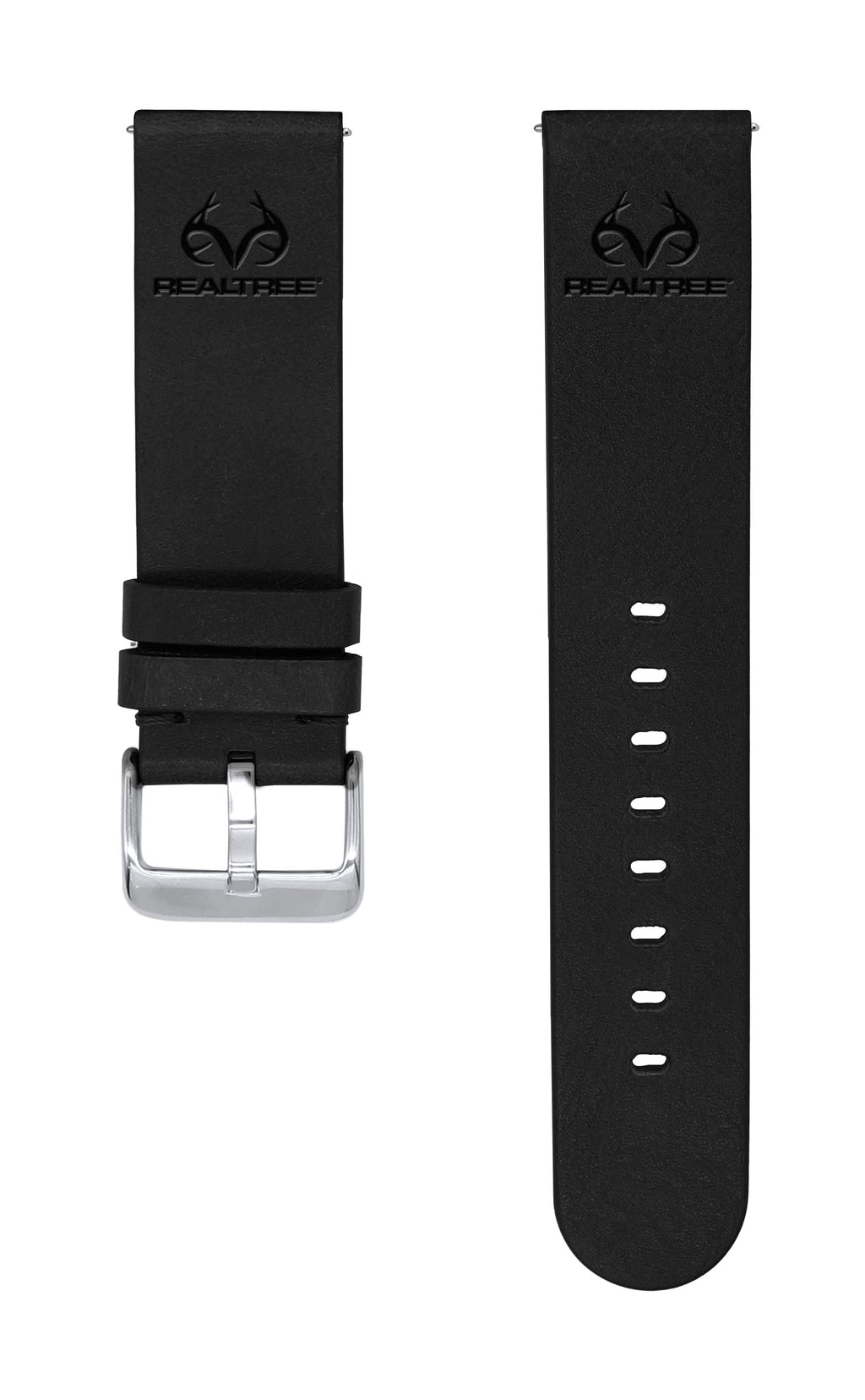 Realtree Leather  Watchband for Samsung, Garmin, Fossil, and More for Samsung, Garmin, Fossil, and More Affinity Bands