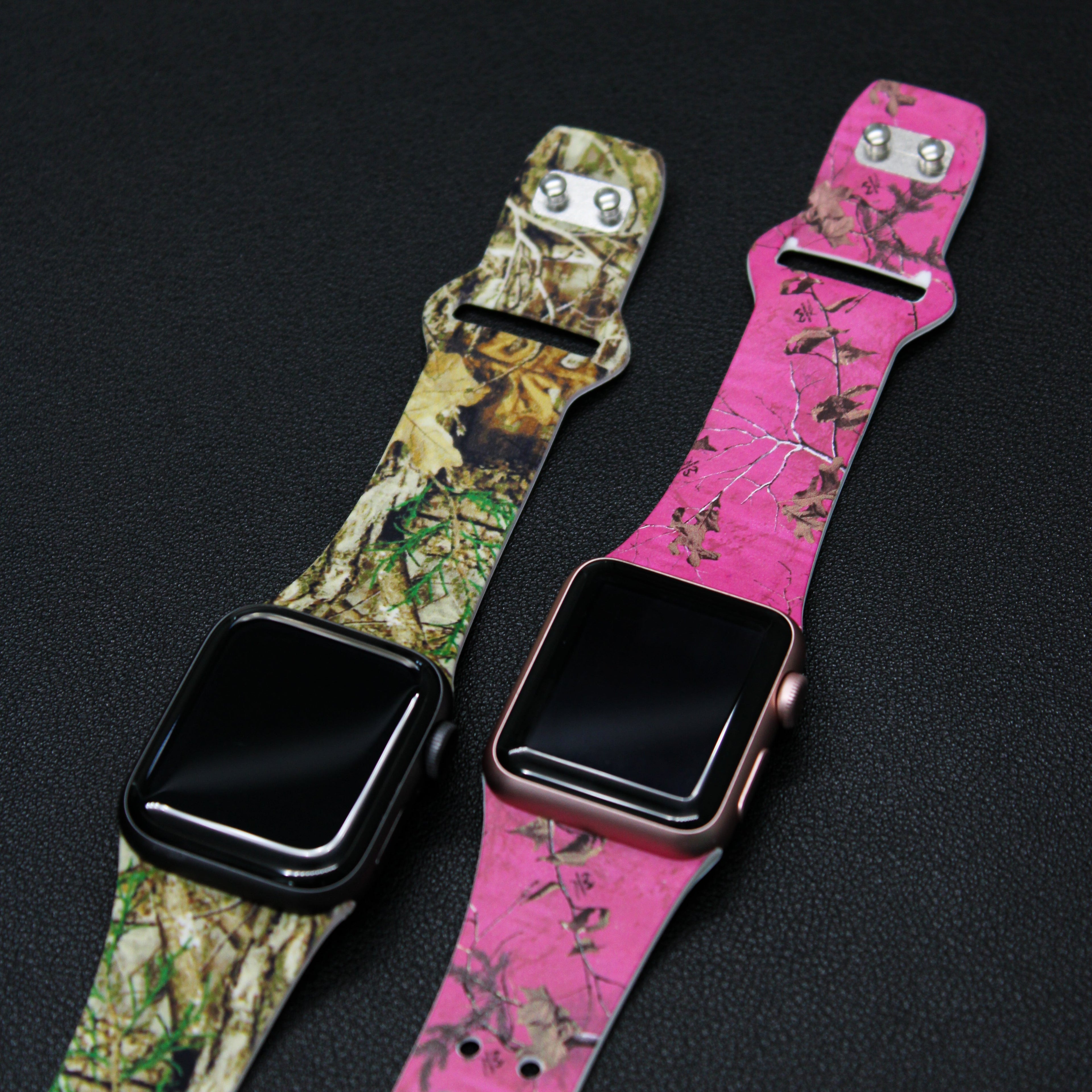 Realtree EDGE Camo Silicone Apple Watch Band Affinity Bands