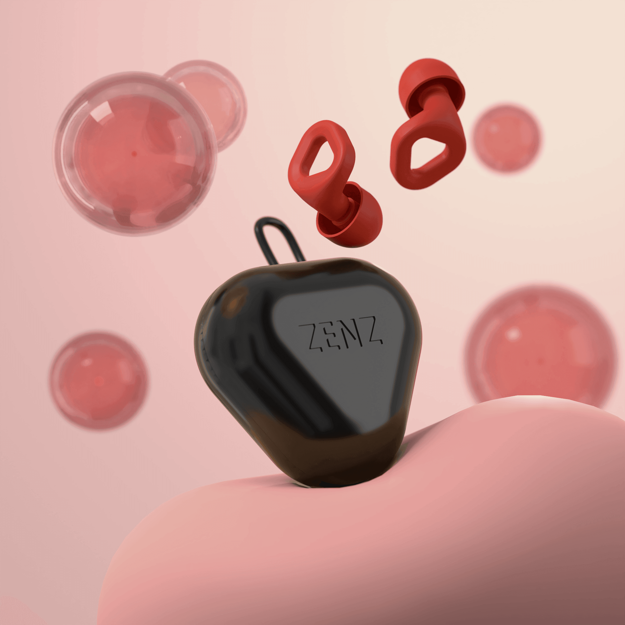 ZENZ - Unwind Earplugs - Fiery Red ZENZ
