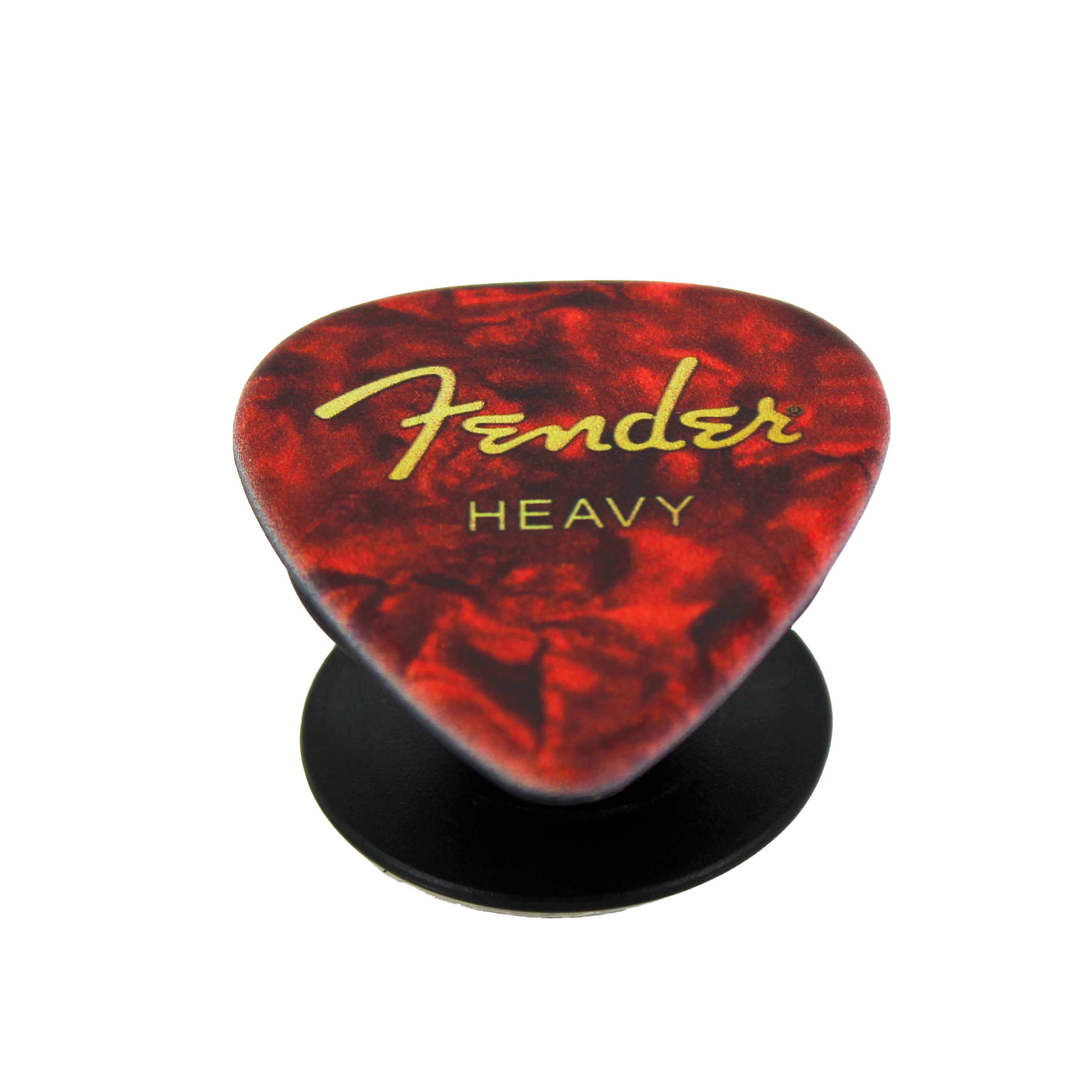 Fender guitar pick phone grip (Red) Pluginz Keychains
