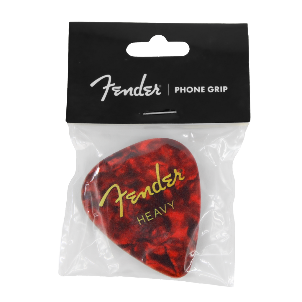 Fender guitar pick phone grip (Red) Pluginz Keychains