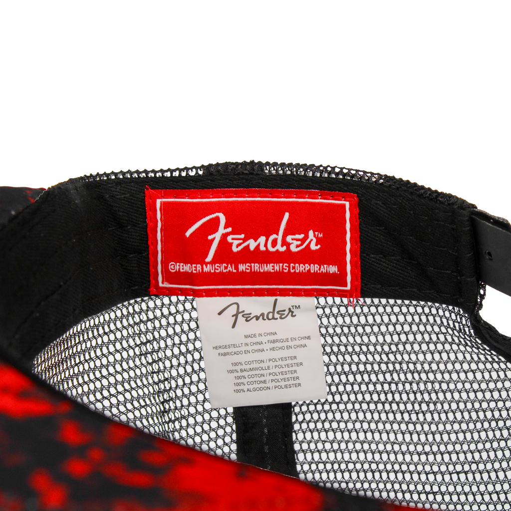 Fender Red Rival Hat Pluginz Keychains