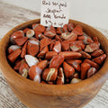 Red Stripe Jasper Tumbled Stones - AAA Grade Natural Healing Crystal Gemstones High Ho Gems and Crystals