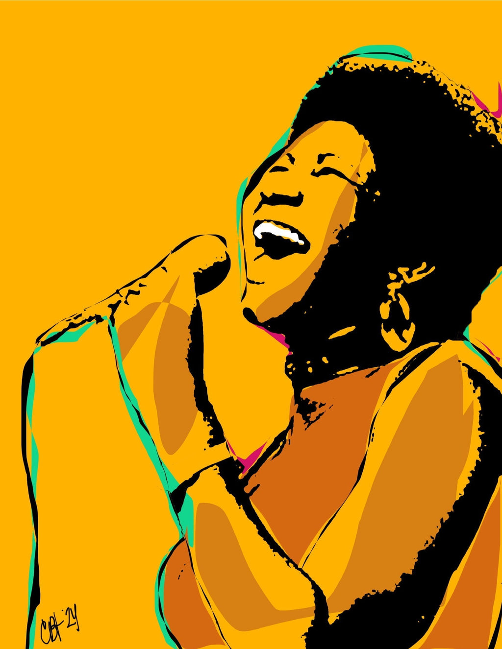 Aretha Franklin CheerNotes