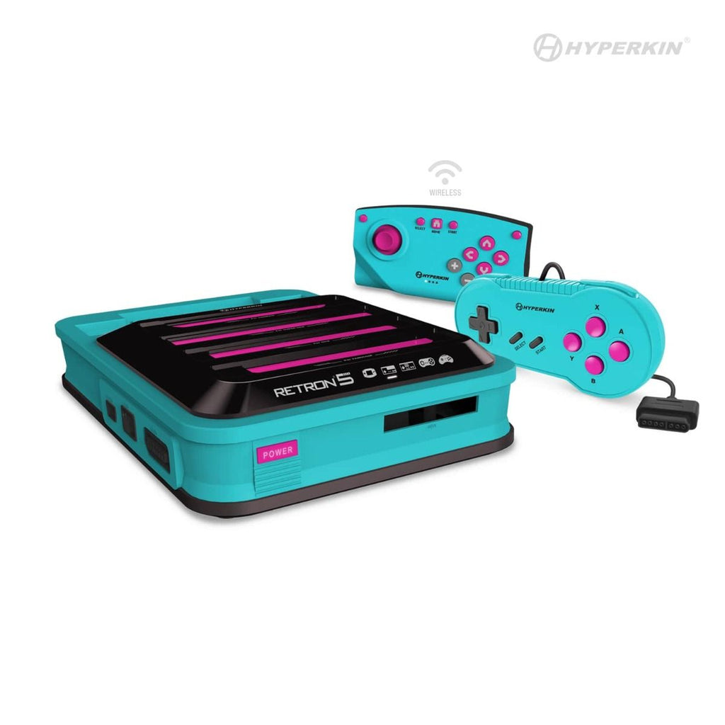 Hyperkin RetroN 5 [Special Edition: Hyper Beach] NES Retro Gaming of Denver