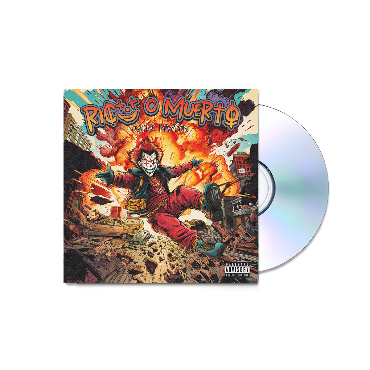 Oscar Maydon - Rico o Muerto CD Sony Latin