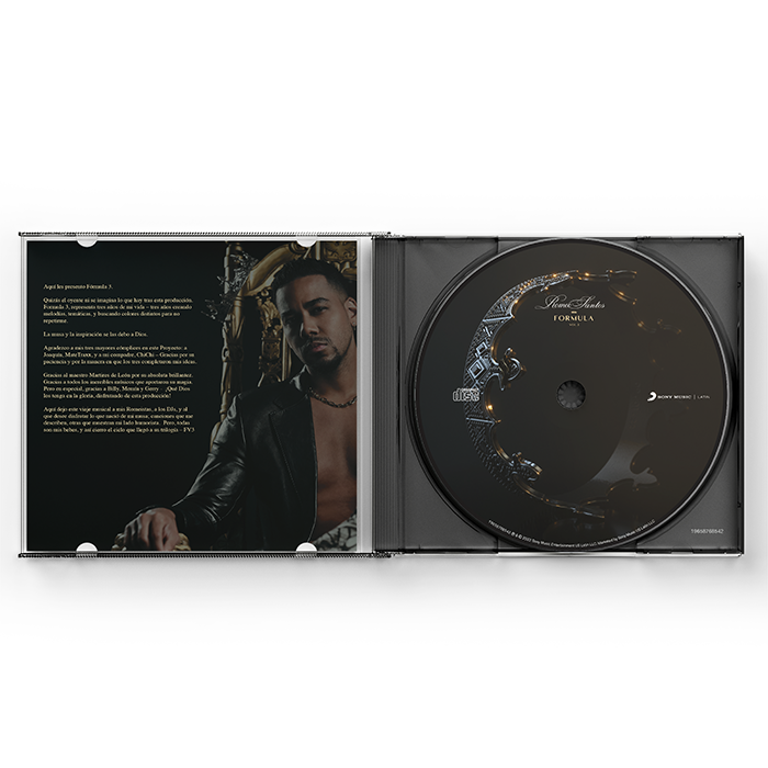 Romeo Santos - Fórmula, Vol. 3 CD Sony Latin