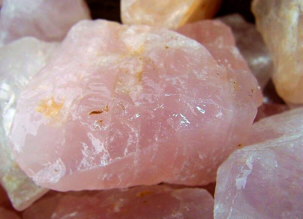 Rose Pink Amethyst Rough Facet Brazil Natural 3000 Carats Bulk Lot rocksolidfossils
