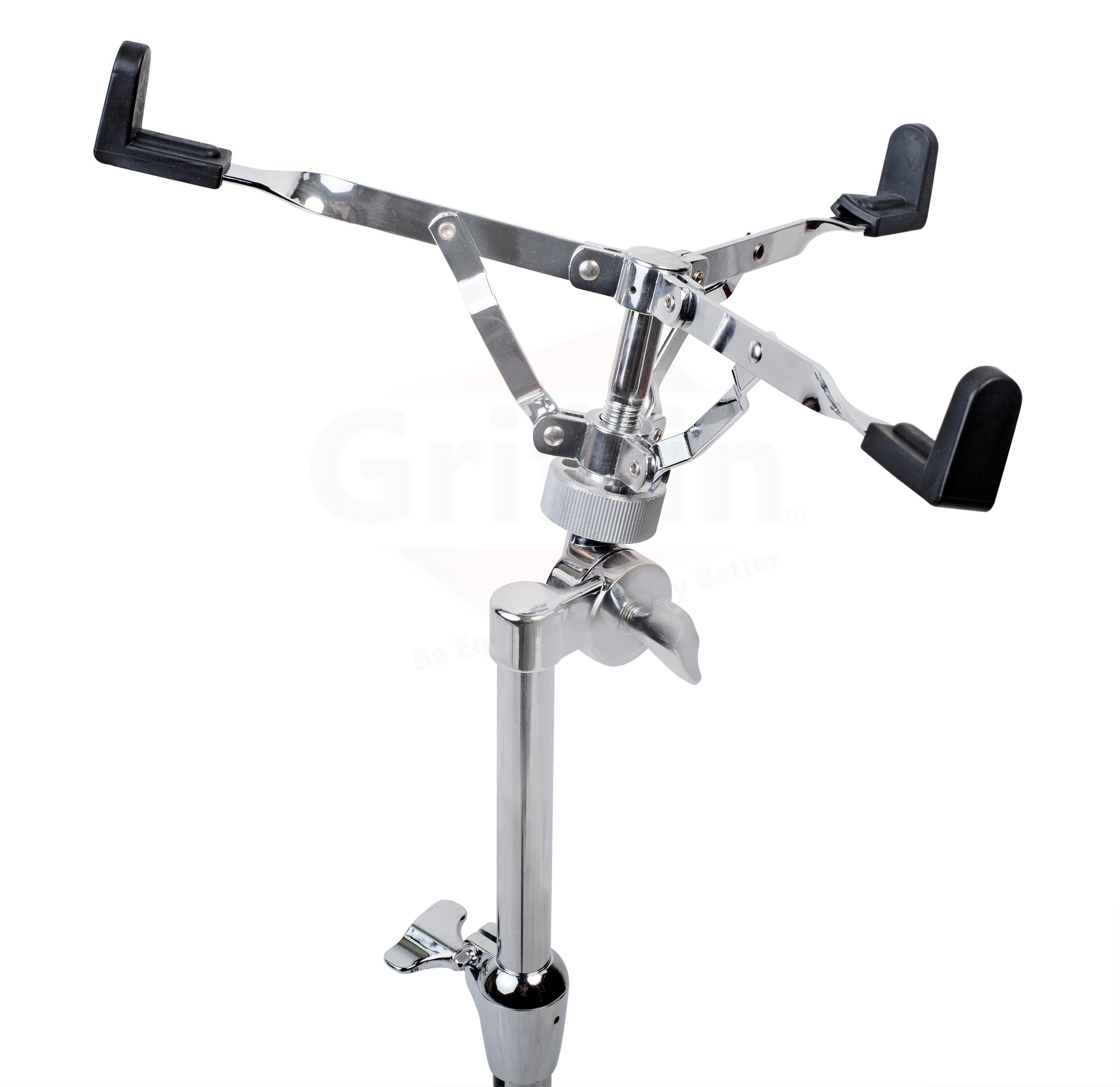 GRIFFIN Deluxe Snare Drum Stand - Percussion Hardware Kit with Key - Double Braced Medium Weight Mount for Snares, Tom Drums & Adjustable Practice Pad GeekStands.com