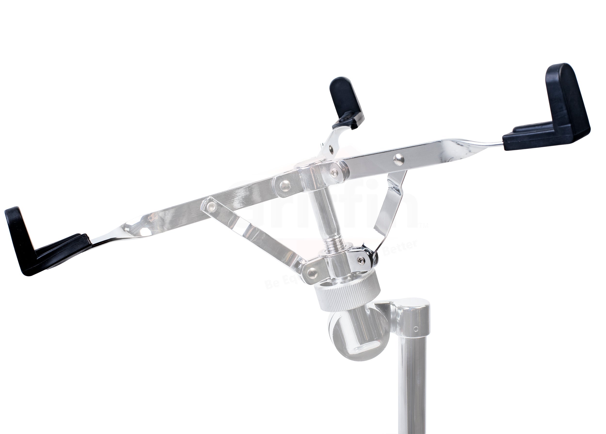 GRIFFIN Deluxe Snare Drum Stand - Percussion Hardware Kit with Key - Double Braced Medium Weight Mount for Snares, Tom Drums & Adjustable Practice Pad GeekStands.com