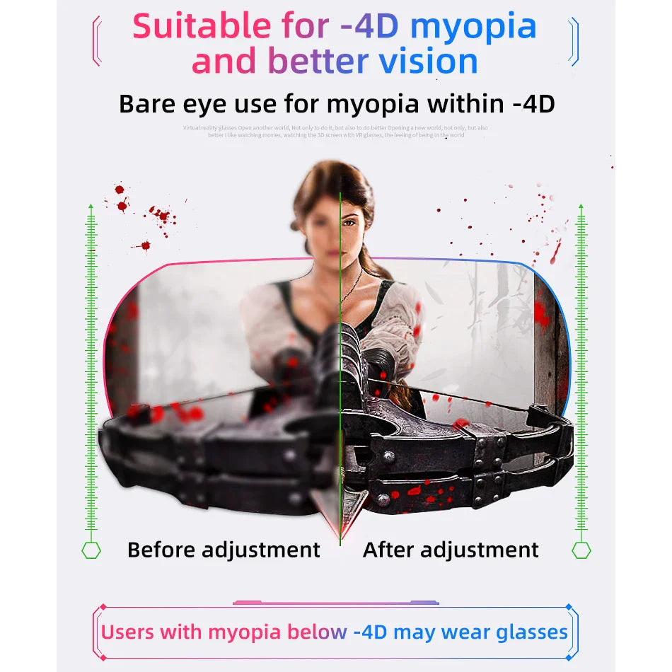 VR Glasses 3D Virtual Reality Headset Helmet Electronics Den