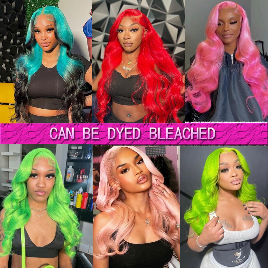 Honey Blonde Lace Front Wig Human Hair Wigs For Women Brazilian Hair Pre Plucked 30 32 Inch 13x4 Body Wave 613 Lace Frontal Wig HOL stores