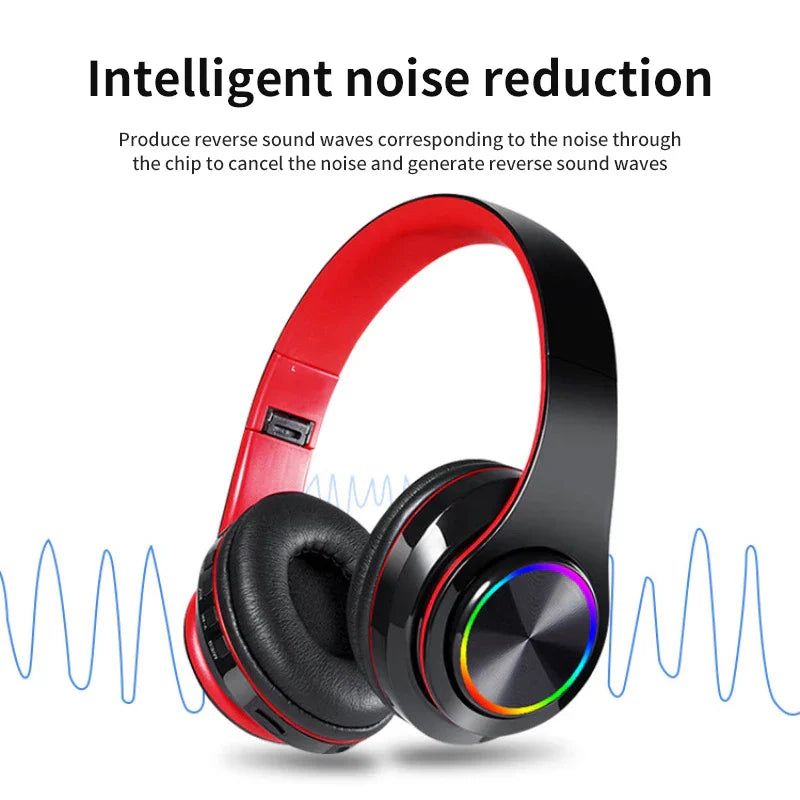 B39 Headphone With Wireless Bluetooth Electronics Den