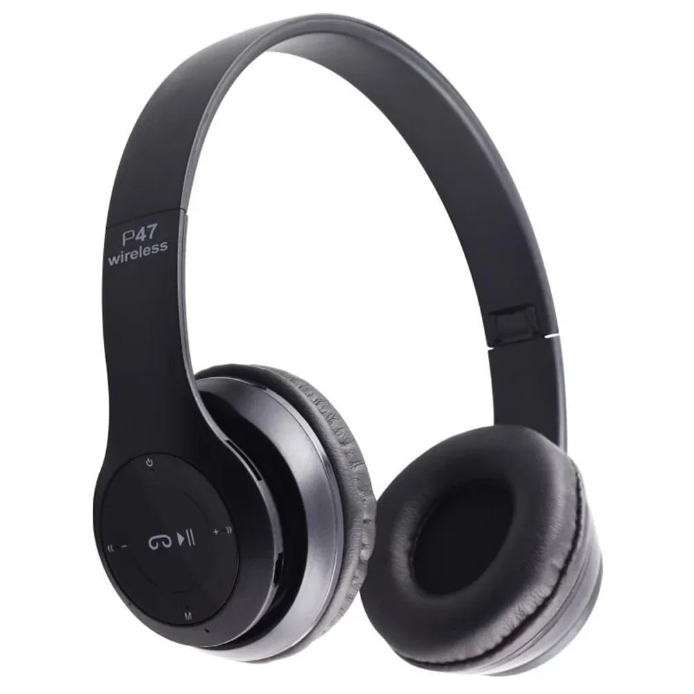 P47 Wireless Bluetooth-compatible Headphone Electronics Den