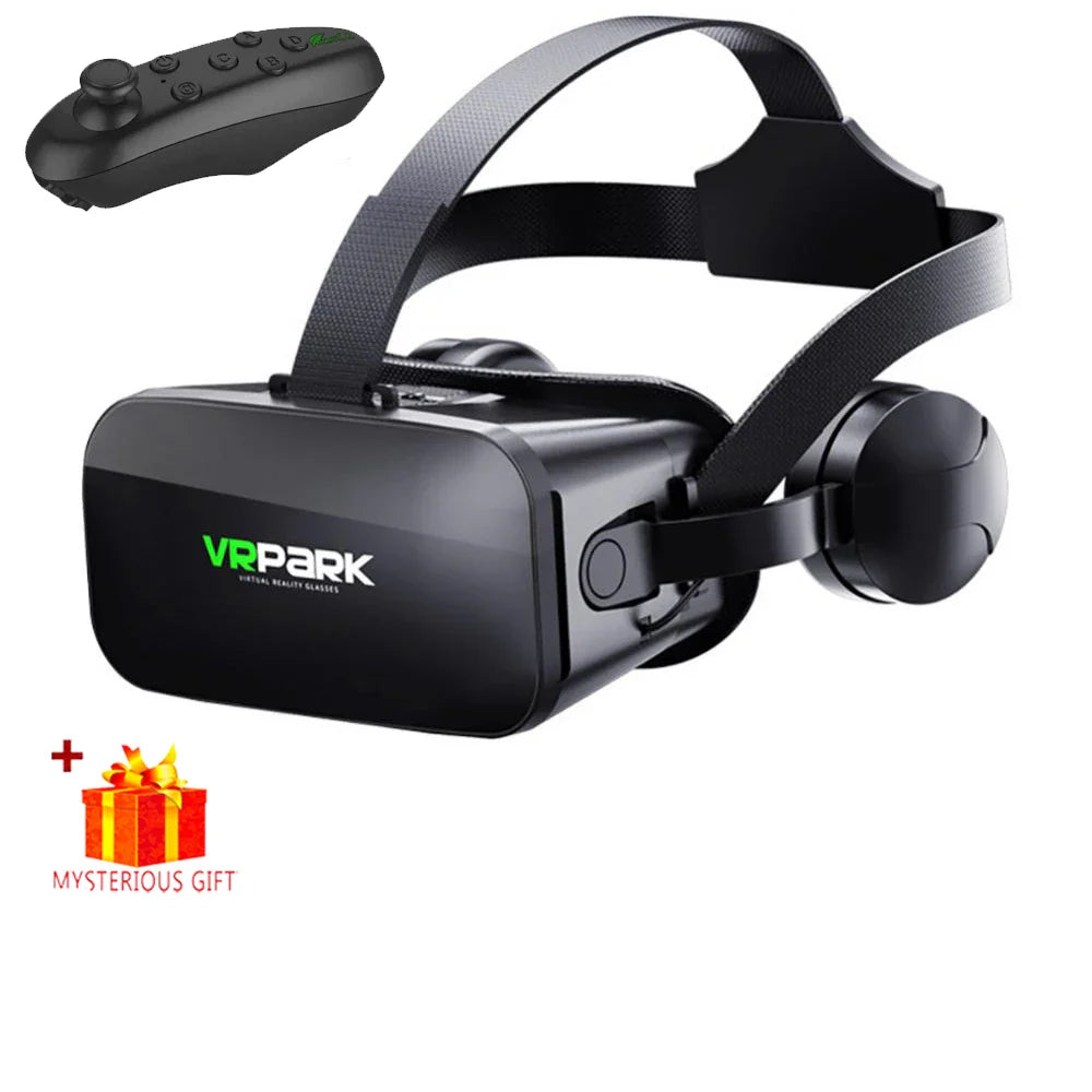 VR Glasses 3D Virtual Reality Headset Helmet Electronics Den