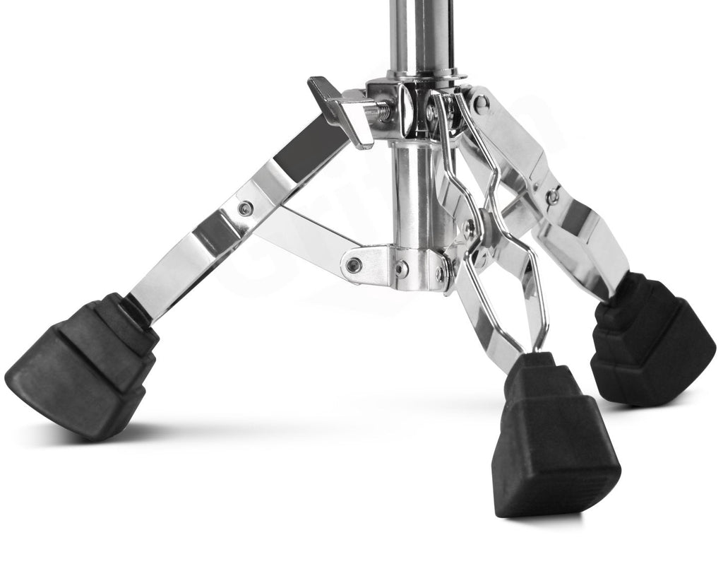 Premium Snare Drum Stand by GRIFFIN - Double Braced Heavy-Duty Weight Mount for Snares, Tom Drums & Adjustable Practice Pad - Percussion Hardware Kit GeekStands.com