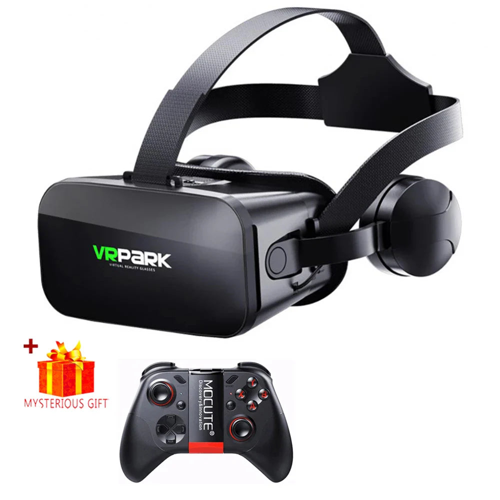 VR Glasses 3D Virtual Reality Headset Helmet Electronics Den
