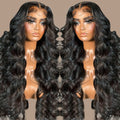 Body Wave Lace Frontal Wig Brazilian Transparent 13x4 Lace Front Human Hair Wigs For Black Women Loose Water Wavy Wig PrePlucked HOL stores
