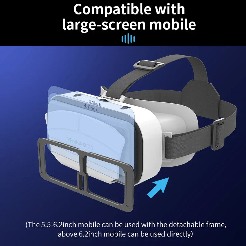 Virtual Reality VR Glasses Headset Electronics Den