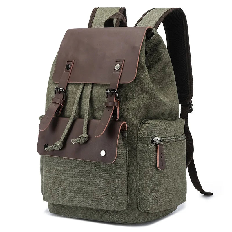 Trendy Hot-Selling Backpack Ultra-Fine Leather Fashion College Style Couple Backpack Student Laptop School Bag 7DAY'S