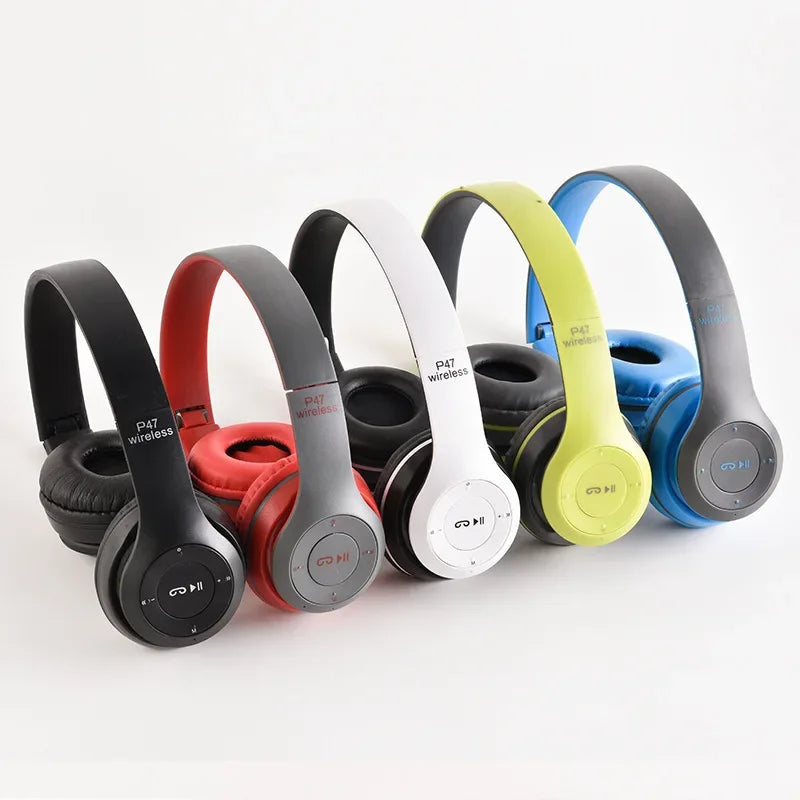 P47 Bluetooth 5.0 Wireless Headphone Electronics Den