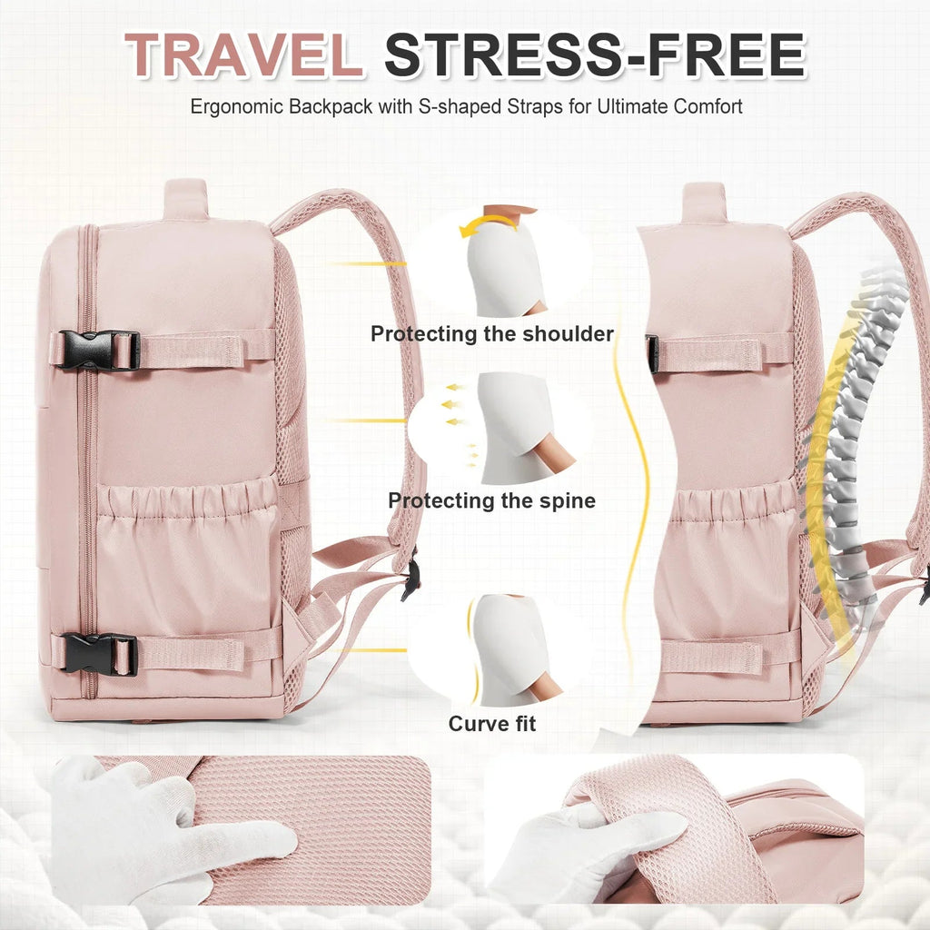 Ryanair Backpack 40x30x20 Cabin Bag Travel Backpack for Men Women Hand Luggage Leisure Laptop Backpack mochila para viaje cabina 7DAY'S