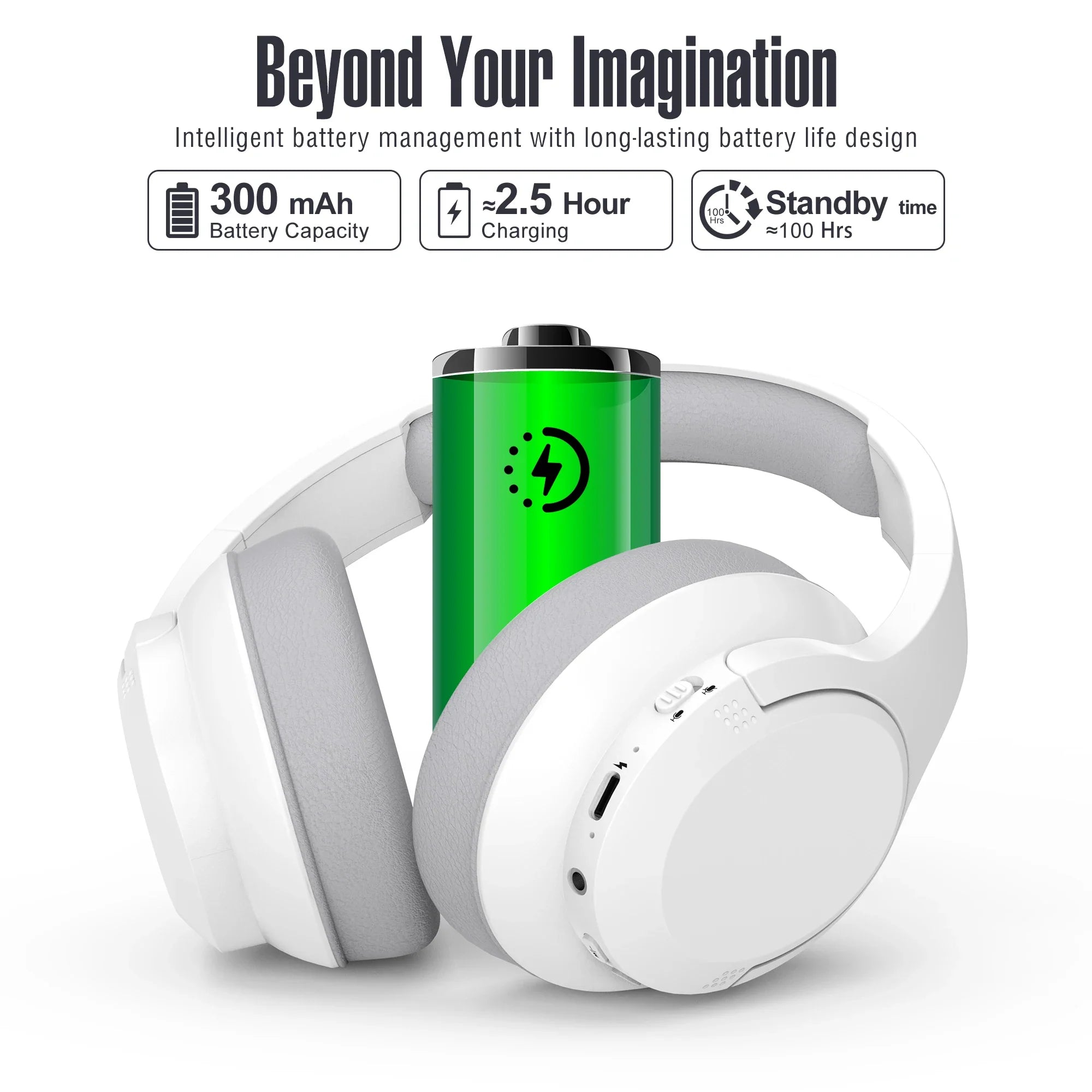 Bluetooth Wireless Over-Ear Headphones Electronics Den