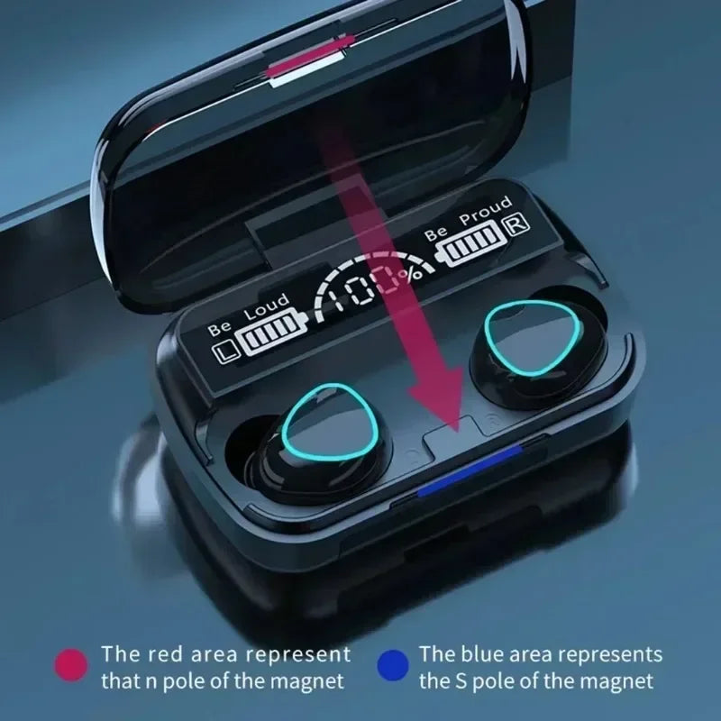 M10 Wireless Headphone Bluetooth Earphones Electronics Den