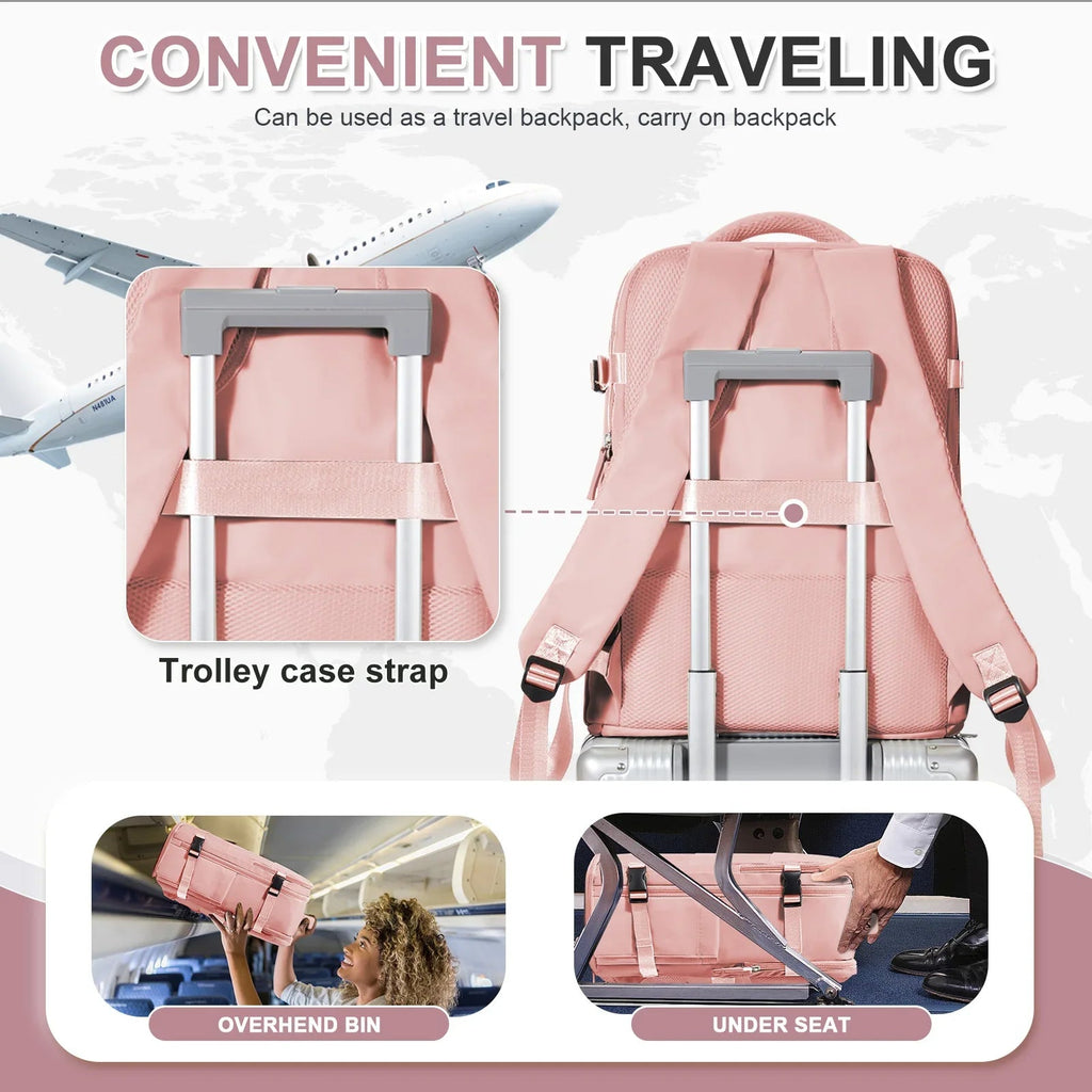 Ryanair Backpack 40x30x20 Cabin Bag Travel Backpack for Men Women Hand Luggage Leisure Laptop Backpack mochila para viaje cabina 7DAY'S