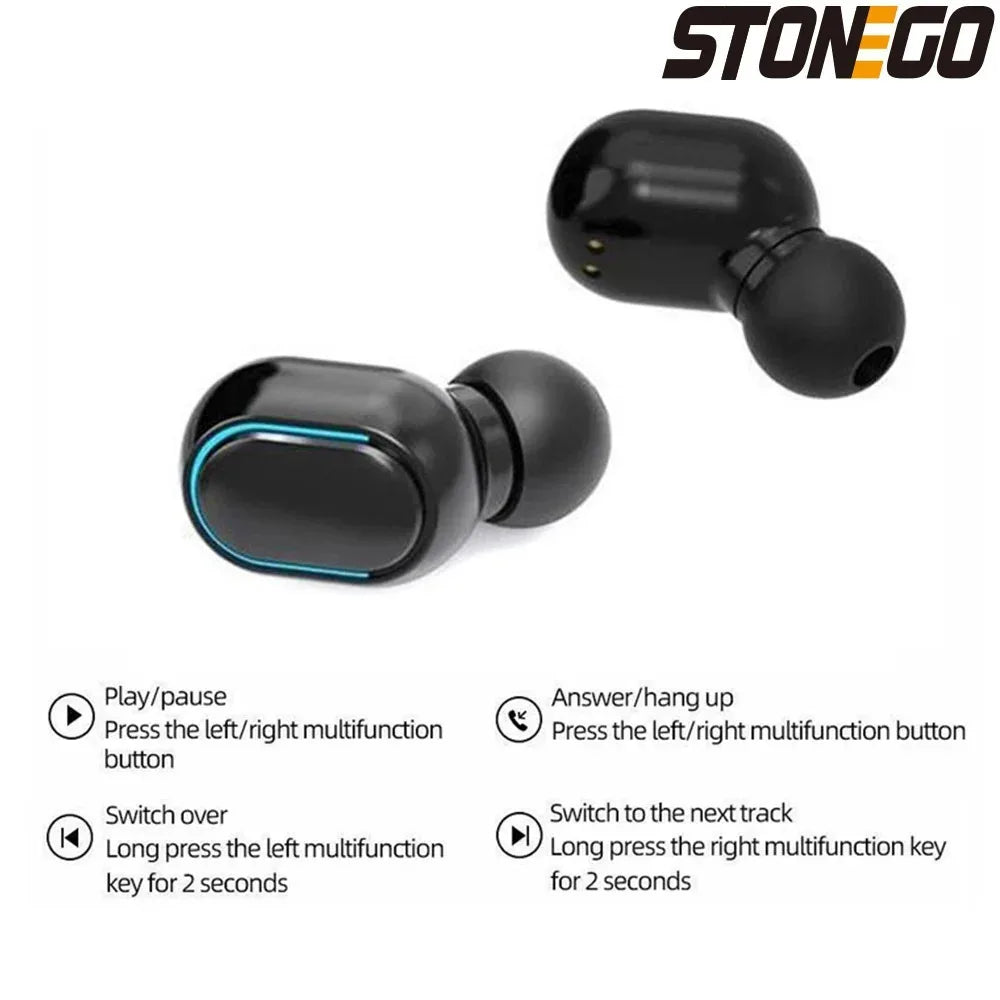 Wireless Bluetooth 5.0 Earbuds Electronics Den