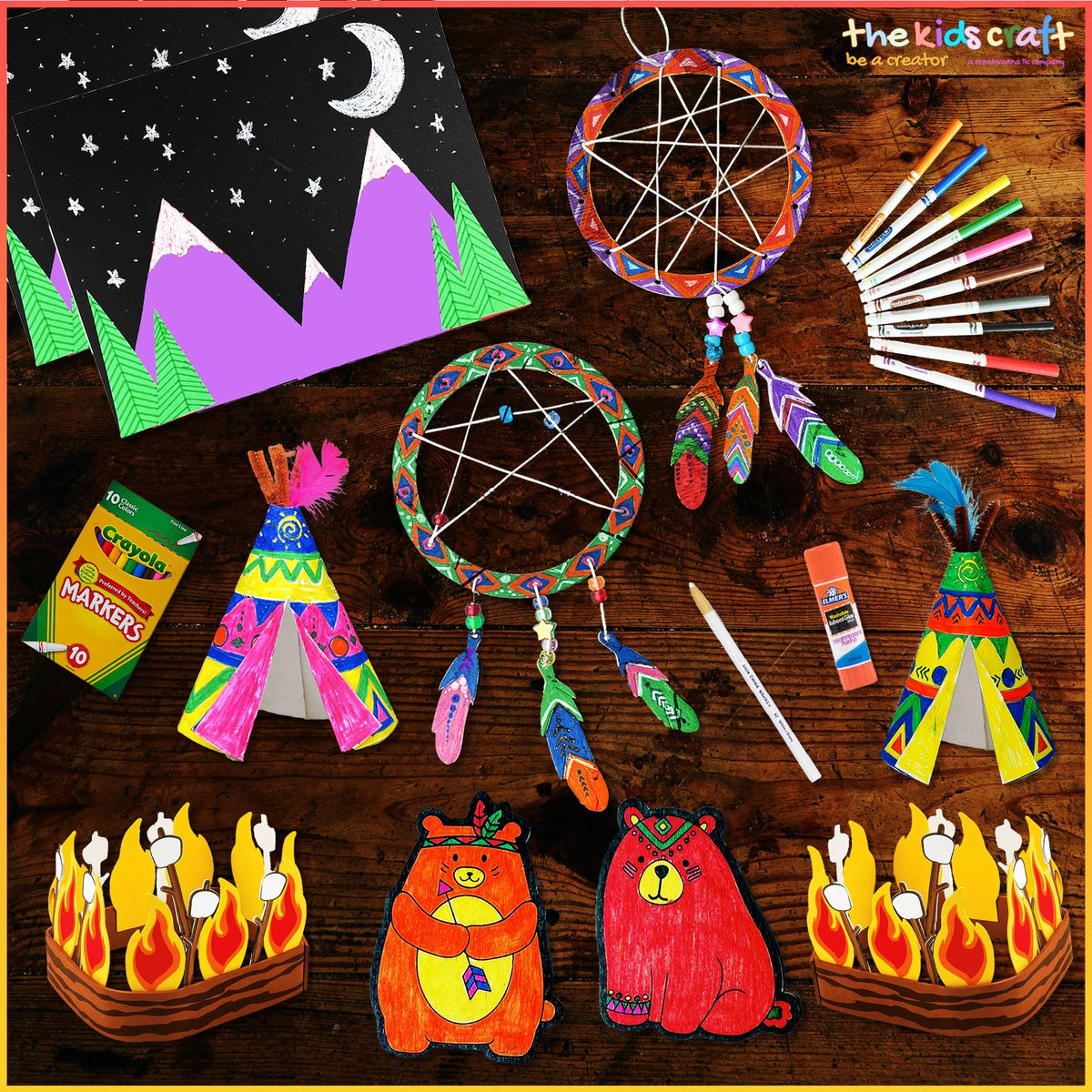 S'mores and Snores The Kids Craft