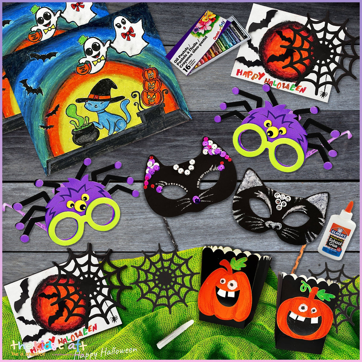 WiTcHinG yOu A HapPY HalLoWeEN The Kids Craft