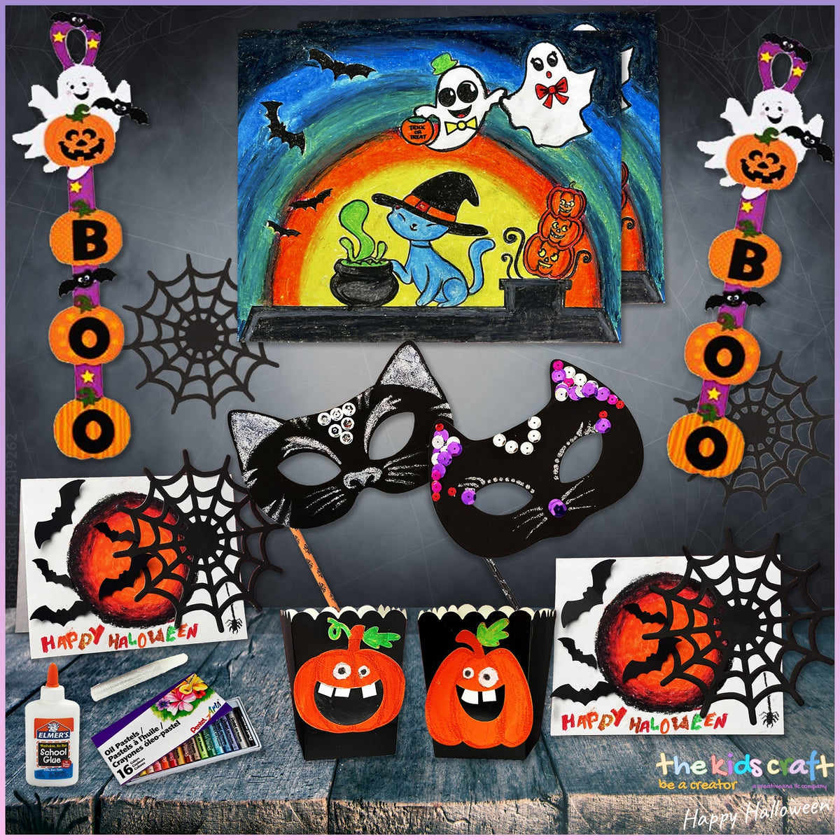 WiTcHinG yOu A HapPY HalLoWeEN The Kids Craft
