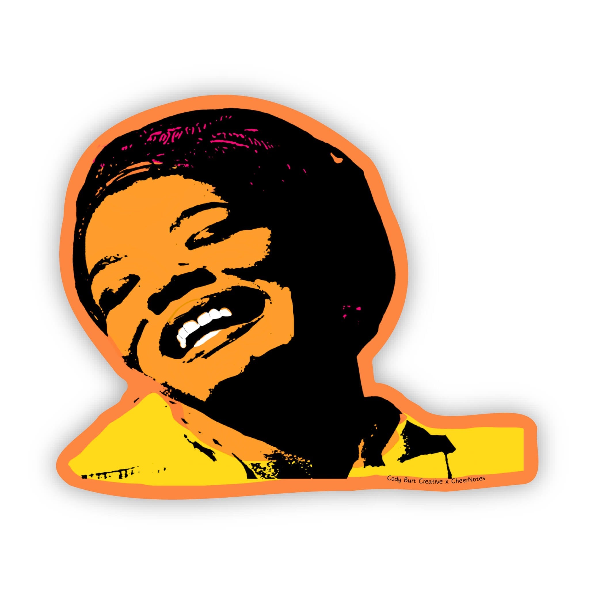 Maya Angelou Sticker CheerNotes