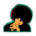 Angela Davis Sticker CheerNotes