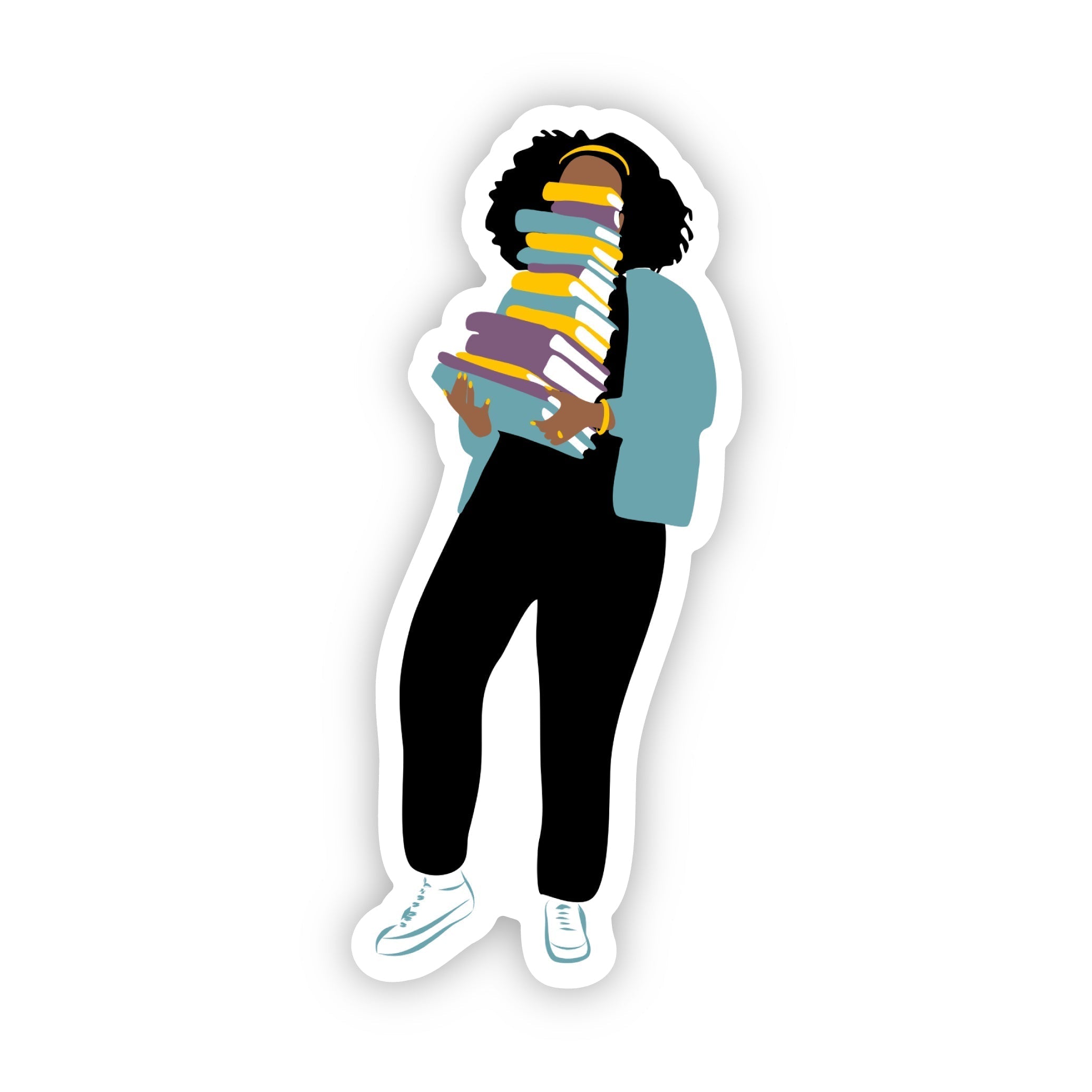 My Book Stack Sticker CheerNotes