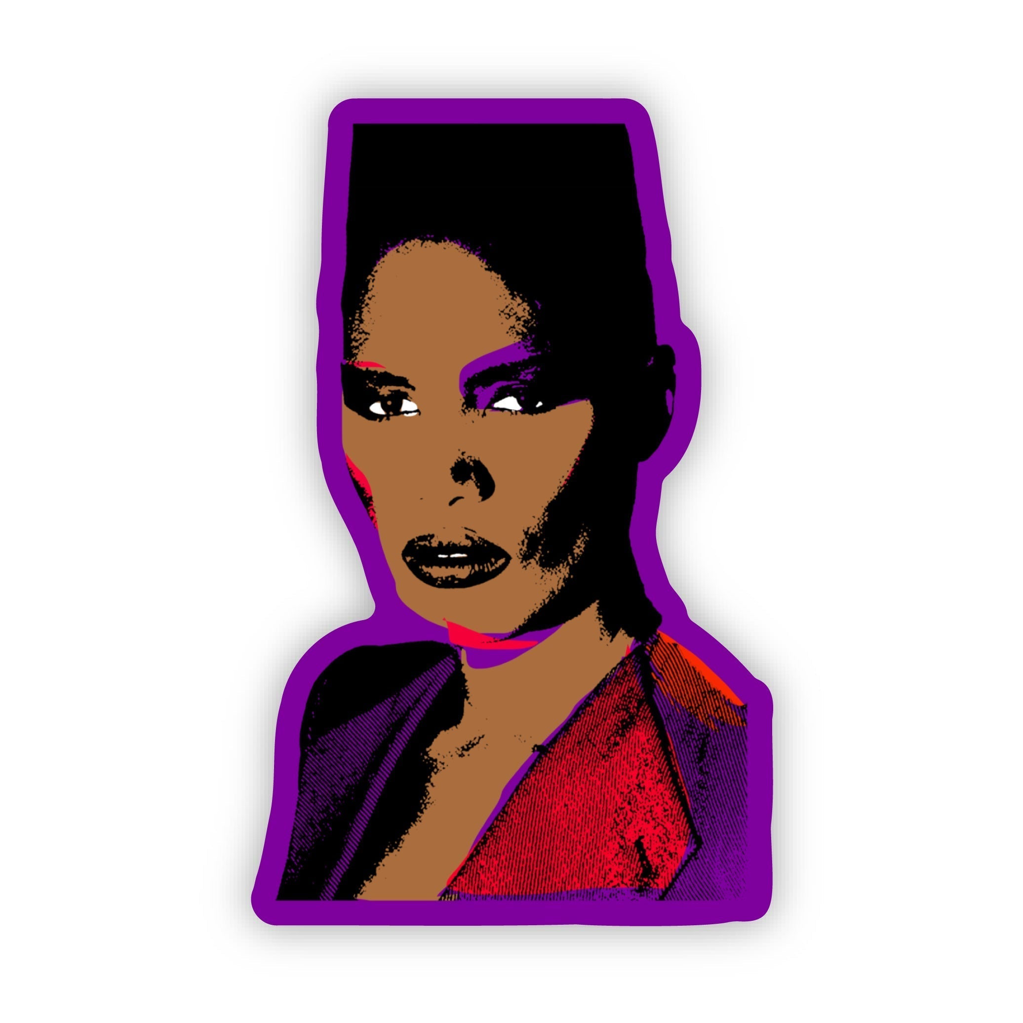 Grace Jones Sticker CheerNotes
