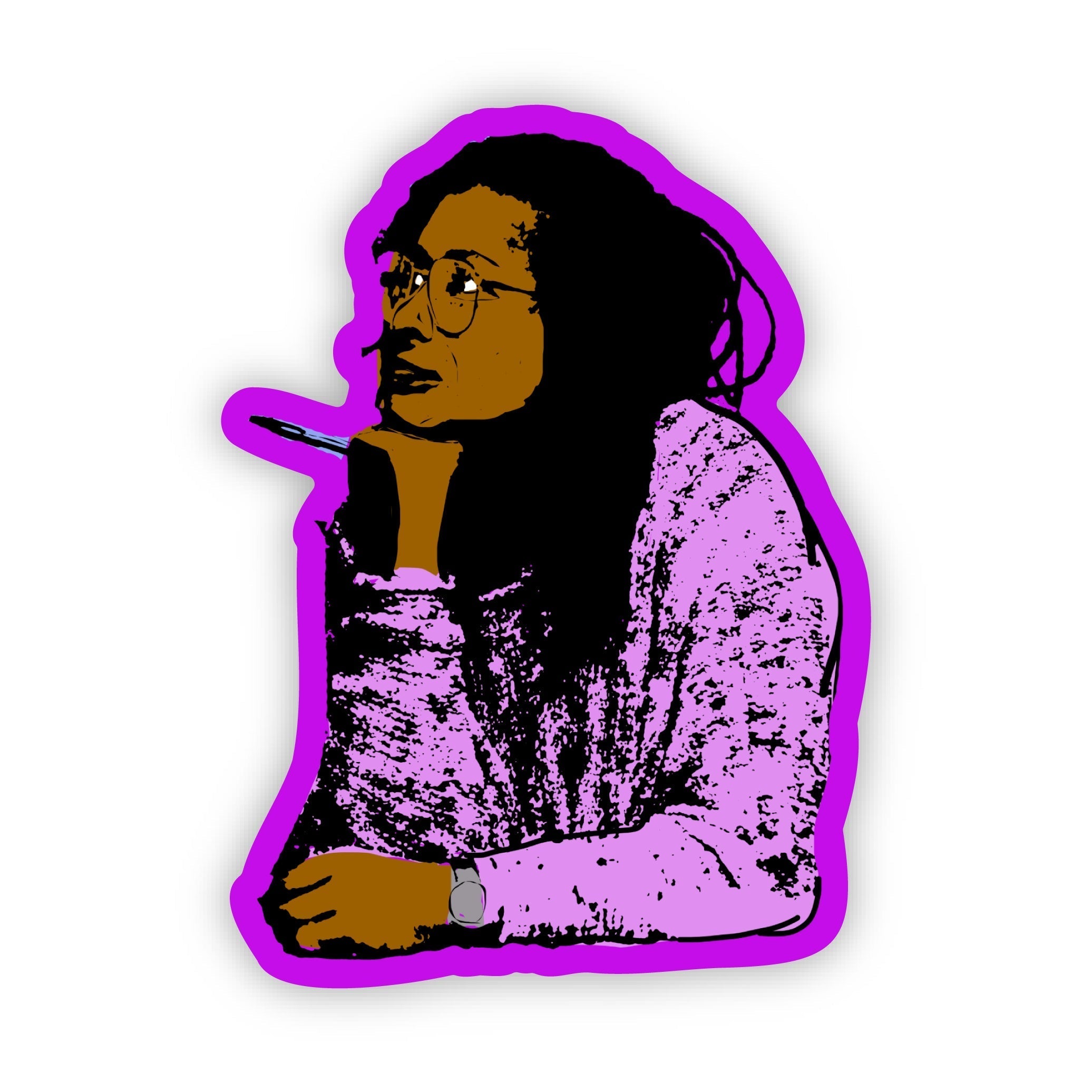 Alice Walker Sticker CheerNotes