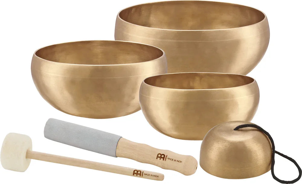4-Piece Cosmos Therapy Series Singing Bowl Set, 250/650/800/1000g Utah Energy Healing Center