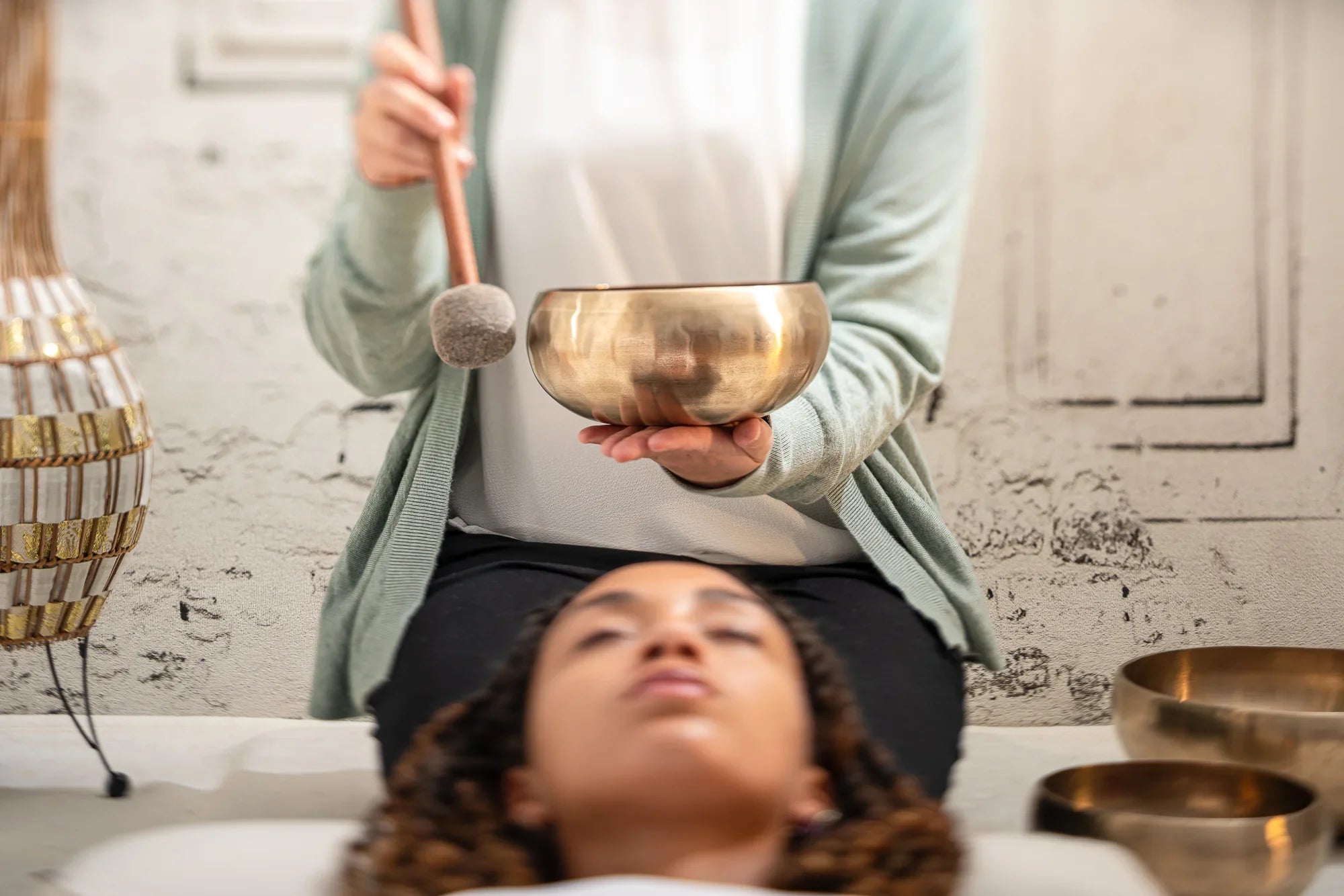 3-Piece Cosmos Therapy Series Singing Bowl Set, 800/1000/2000g Utah Energy Healing Center