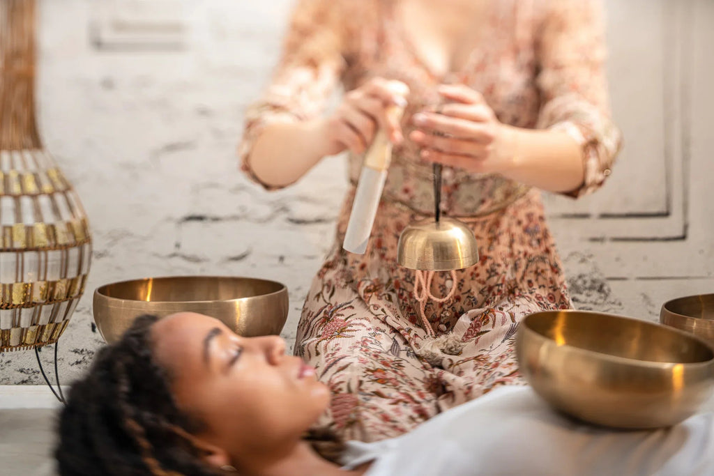 4-Piece Cosmos Therapy Series Singing Bowl Set, 250/1000/1500/2000g Utah Energy Healing Center