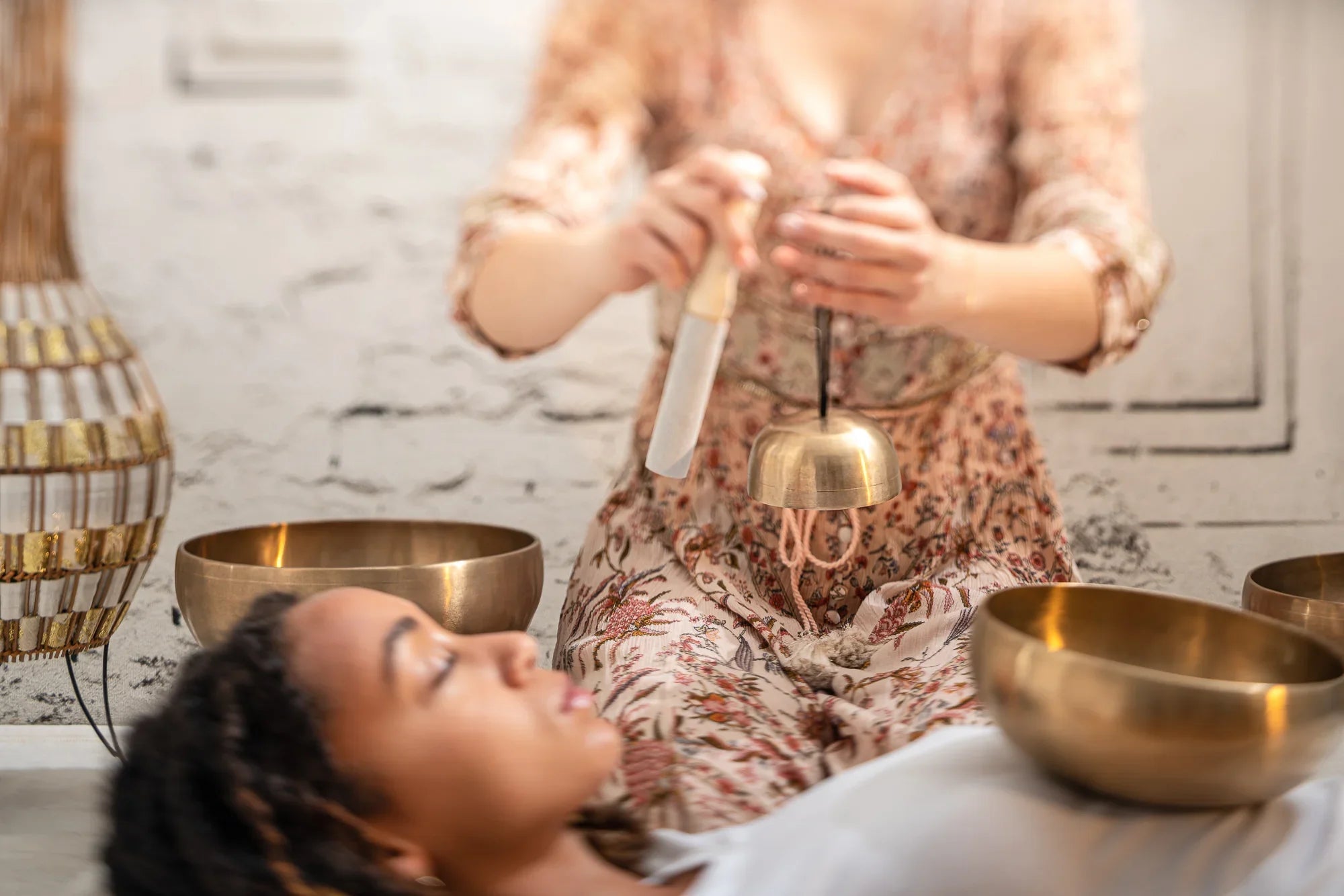 4-Piece Cosmos Therapy Series Singing Bowl Set, 250/1000/1500/2000g Utah Energy Healing Center