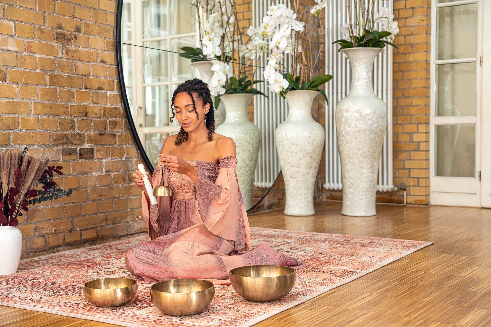 4-Piece Cosmos Therapy Series Singing Bowl Set, 250/1000/1500/2000g Utah Energy Healing Center