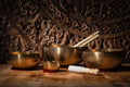 4-Piece Cosmos Therapy Series Singing Bowl Set, 250/1000/1500/2000g Utah Energy Healing Center