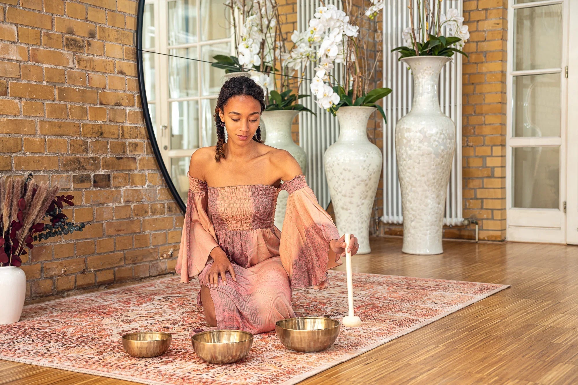 3-Piece Energy Therapy Series Singing Bowl Set, 700/1000/1400g Utah Energy Healing Center