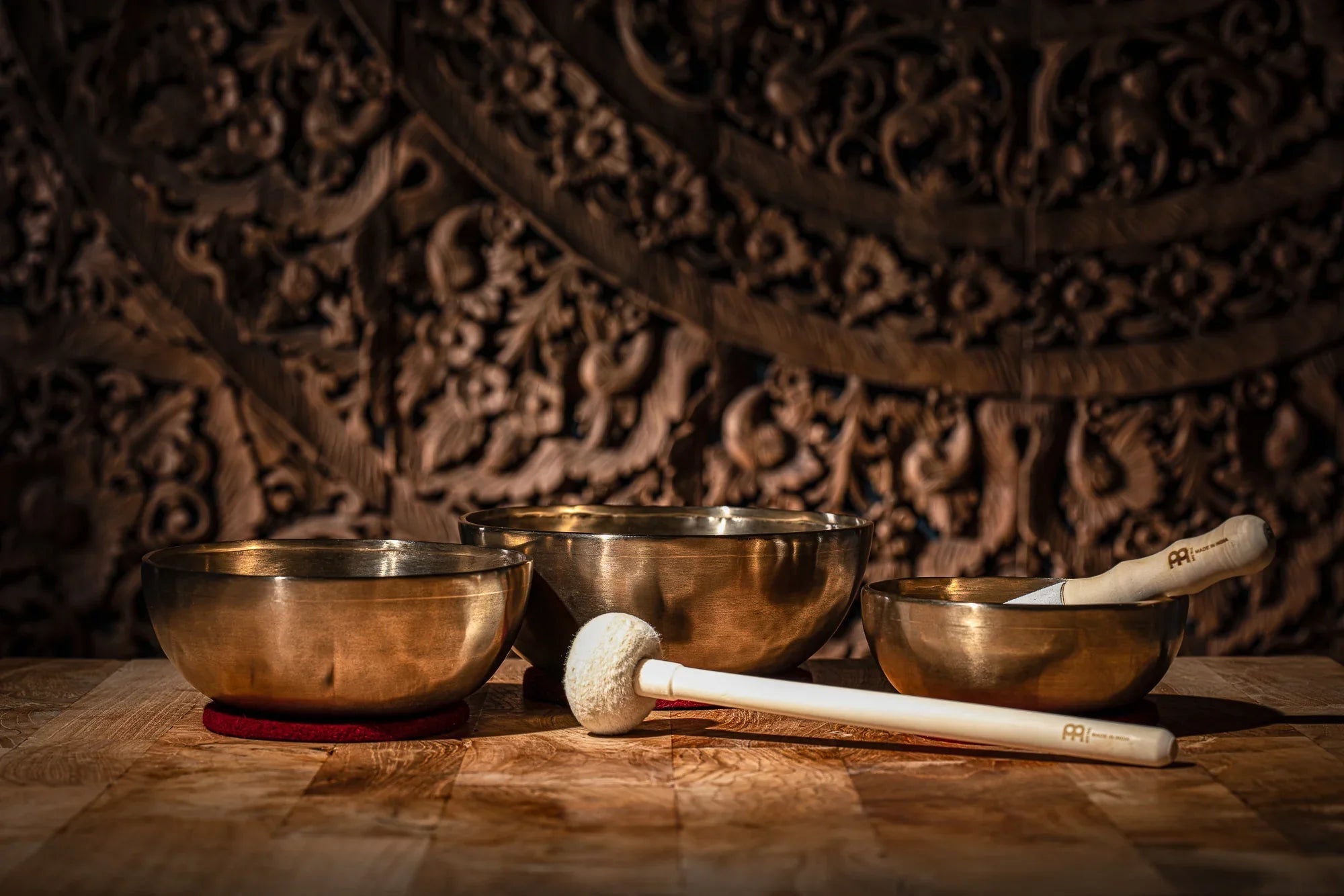 3-Piece Energy Therapy Series Singing Bowl Set, 700/1000/1400g Utah Energy Healing Center
