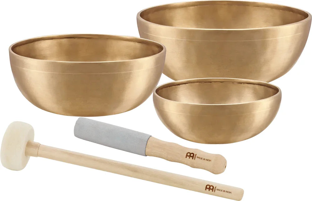 3-Piece Energy Therapy Series Singing Bowl Set, 700/1000/1400g Utah Energy Healing Center