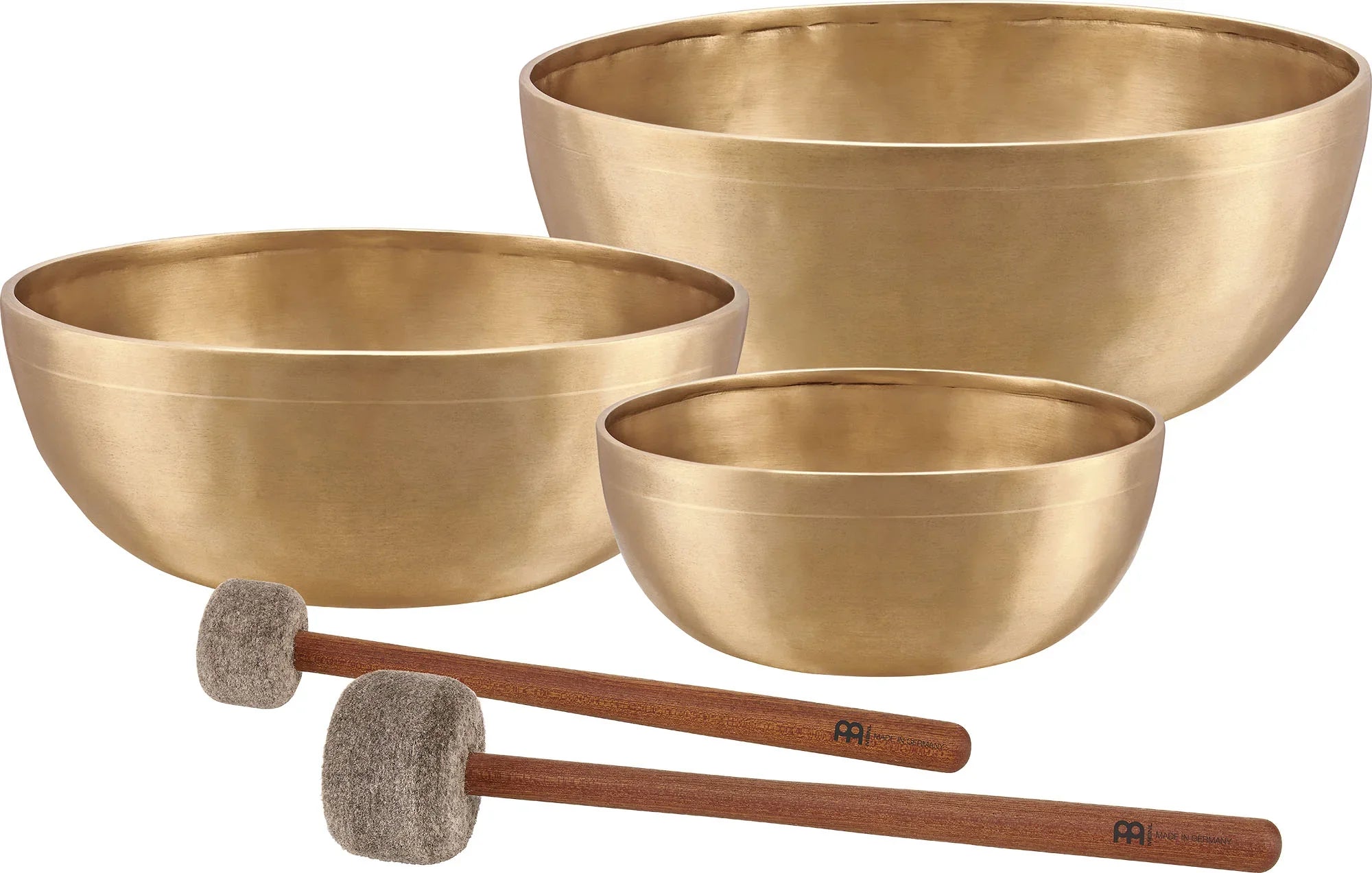 3-Piece Energy Therapy Series Singing Bowl Set, 1000/1400/2200g Utah Energy Healing Center