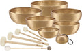 7-Piece Chakra Singing Bowl Set, 250/700/1000/1400/1500/1800/2200g Utah Energy Healing Center